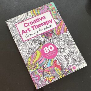 Creative Art Therapy Coloring Book for Adults